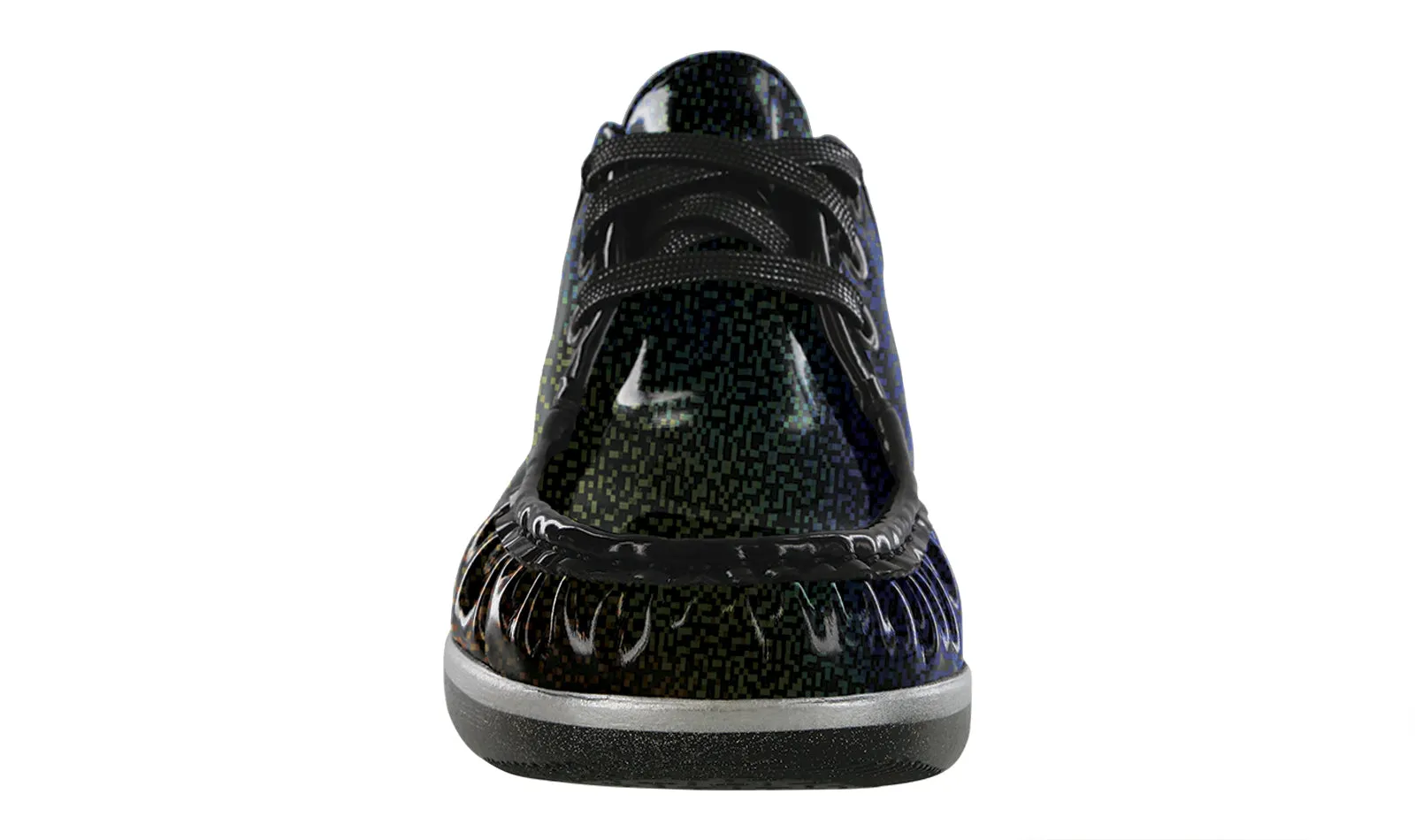 Women's Bounce Lace Up Moc in Carnival Black