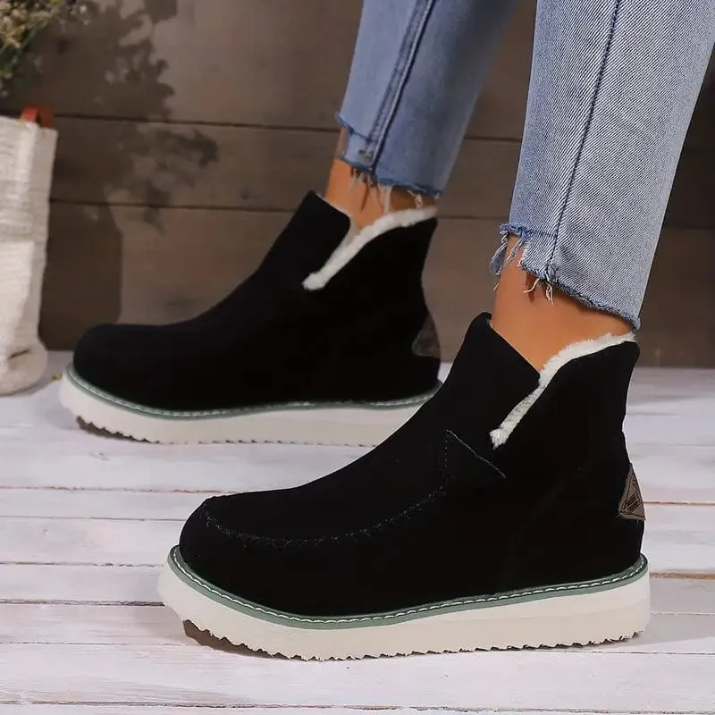 Women's Warm Plush Ankle Boots