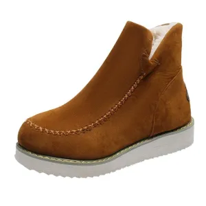 Women's Warm Plush Ankle Boots