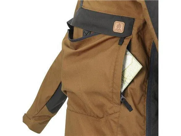 WOODSMAN Anorak Jacket - Crimson Sky / Ash Grey