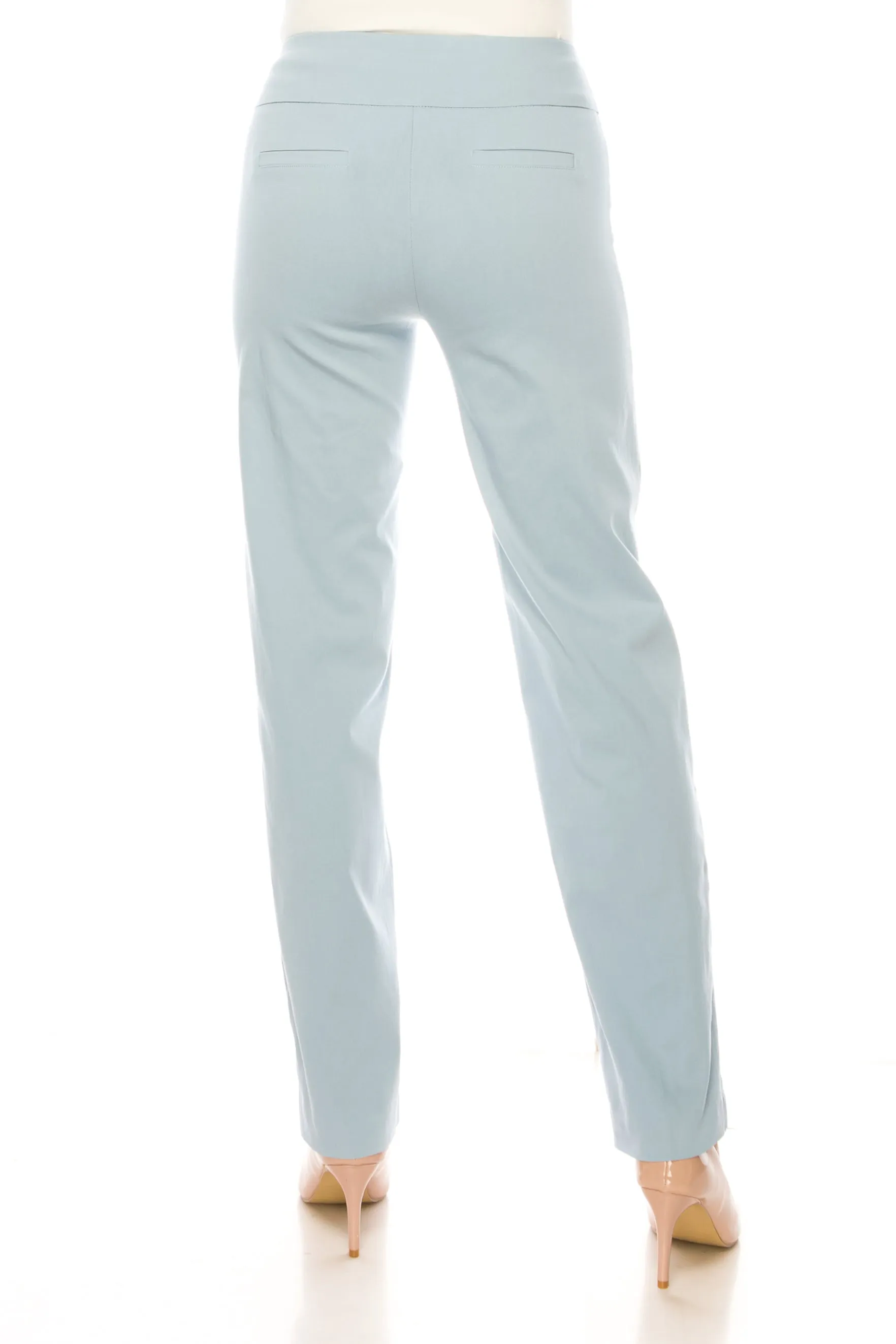 Zac & Rachel Pull-On Elastic Waist Ankle Pants