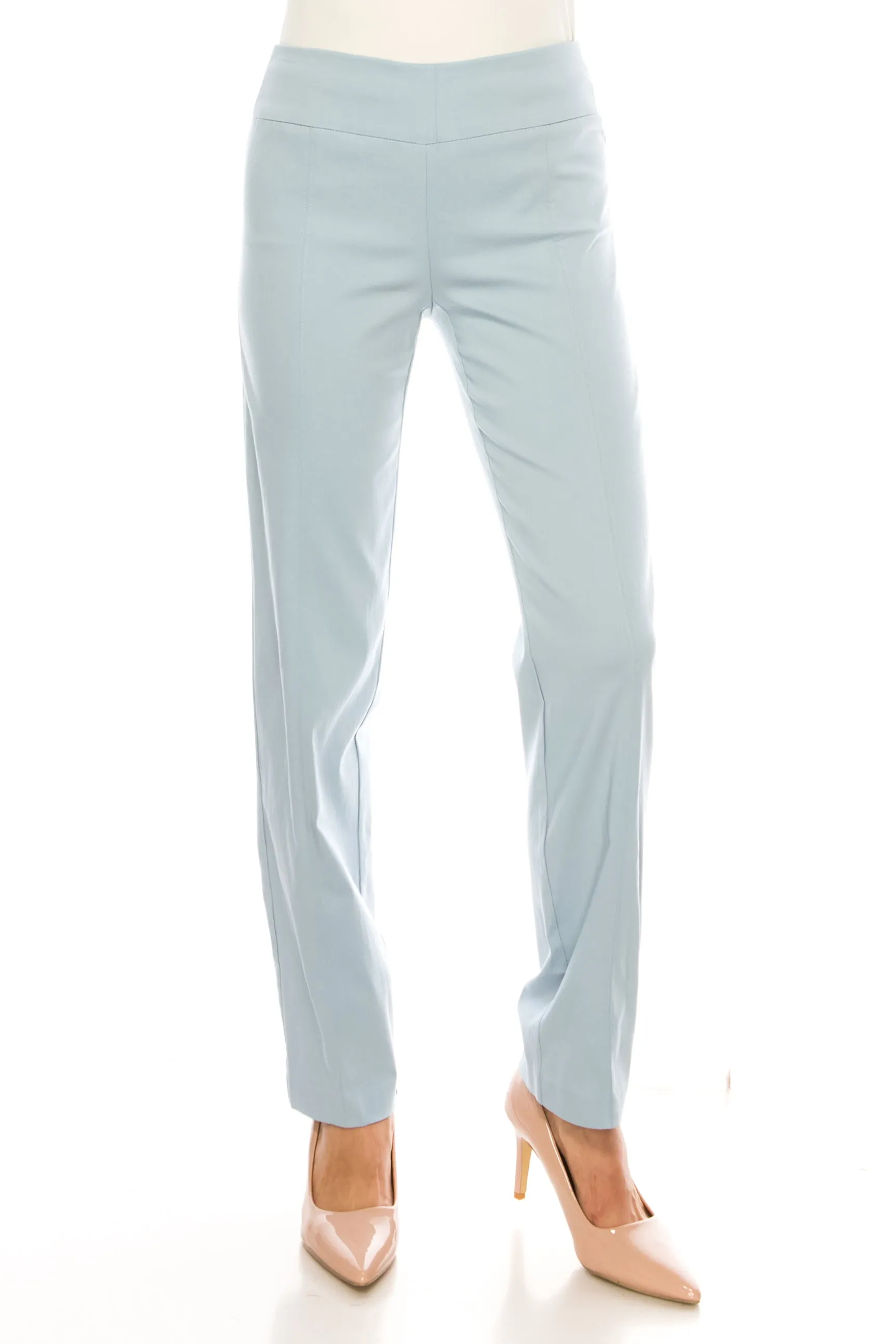 Zac & Rachel Pull-On Elastic Waist Ankle Pants